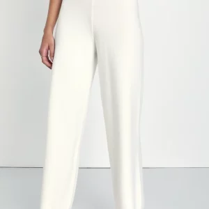 MOVAAX  Ivory Wide-Leg