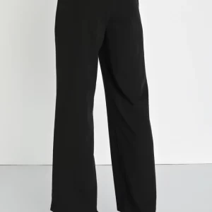 MOVAAX Black High-Waisted Straight Leg